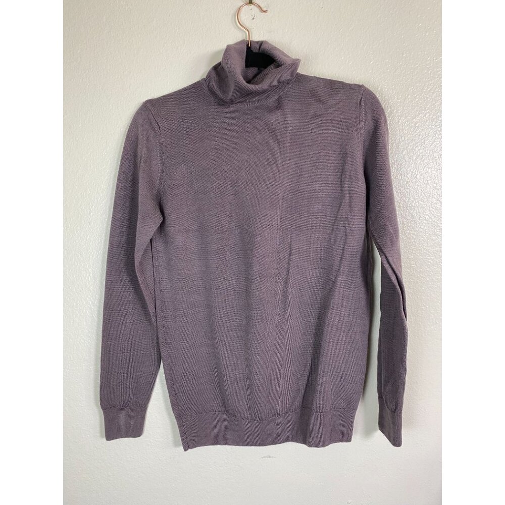 Marks &‎ Spencer Purple Turtleneck Long Sleeve Sweater Knit UK 8 Women size US 4